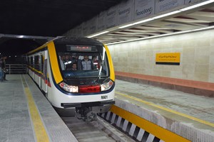 Openning of Mehrabad Line of Tehran Metro to Public
